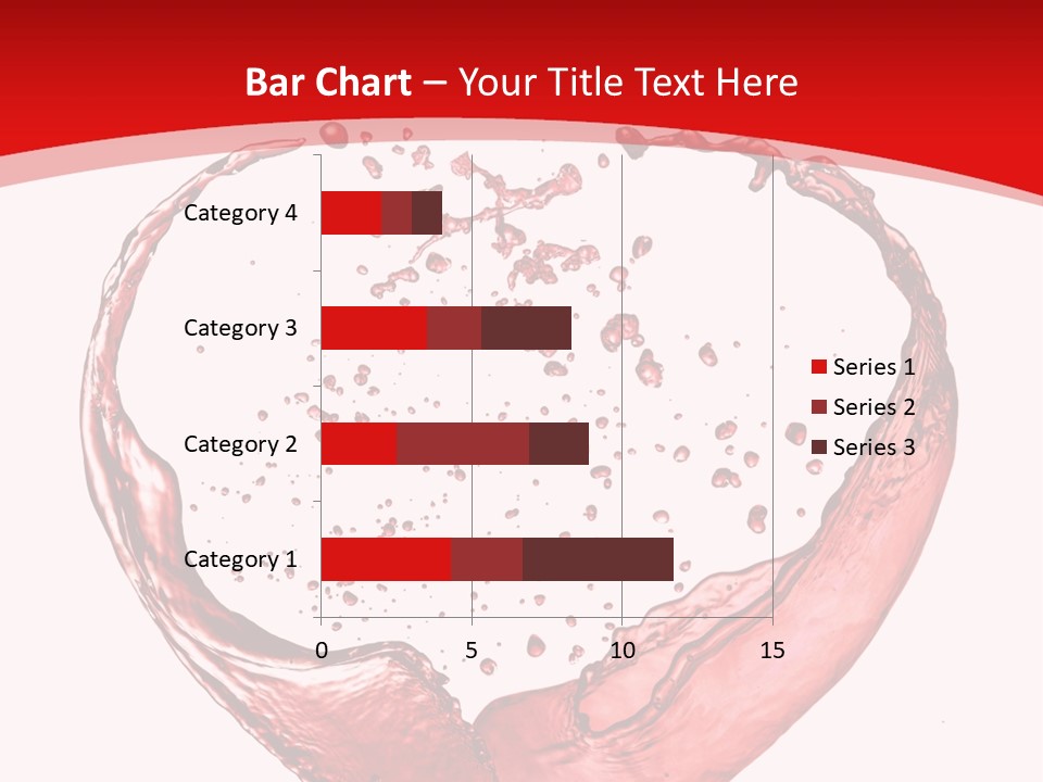 Isolated Splash Love PowerPoint Template
