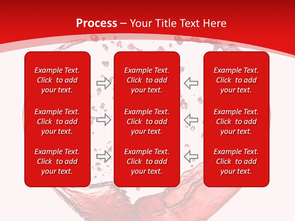 Isolated Splash Love PowerPoint Template