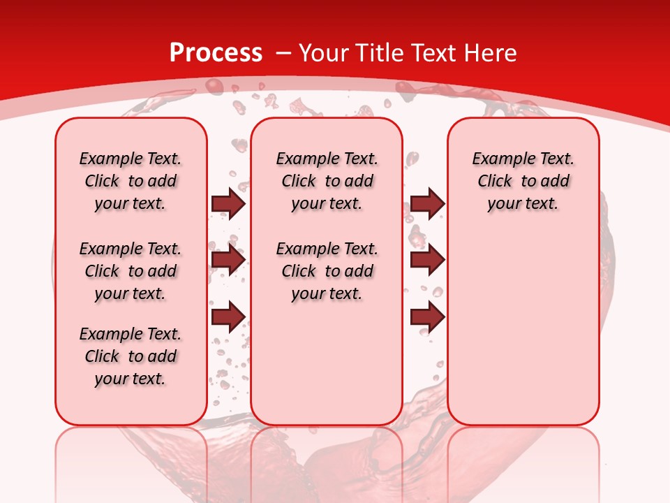 Isolated Splash Love PowerPoint Template
