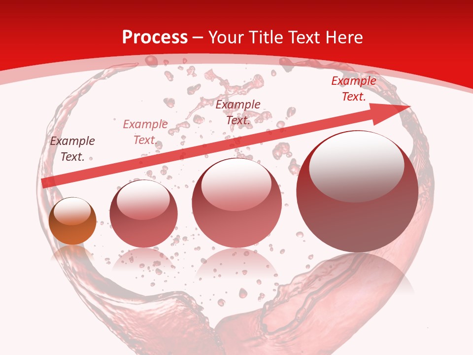 Isolated Splash Love PowerPoint Template