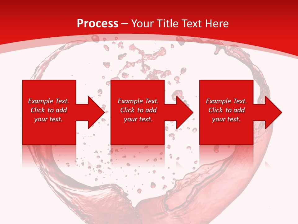 Isolated Splash Love PowerPoint Template