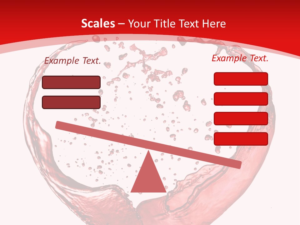 Isolated Splash Love PowerPoint Template