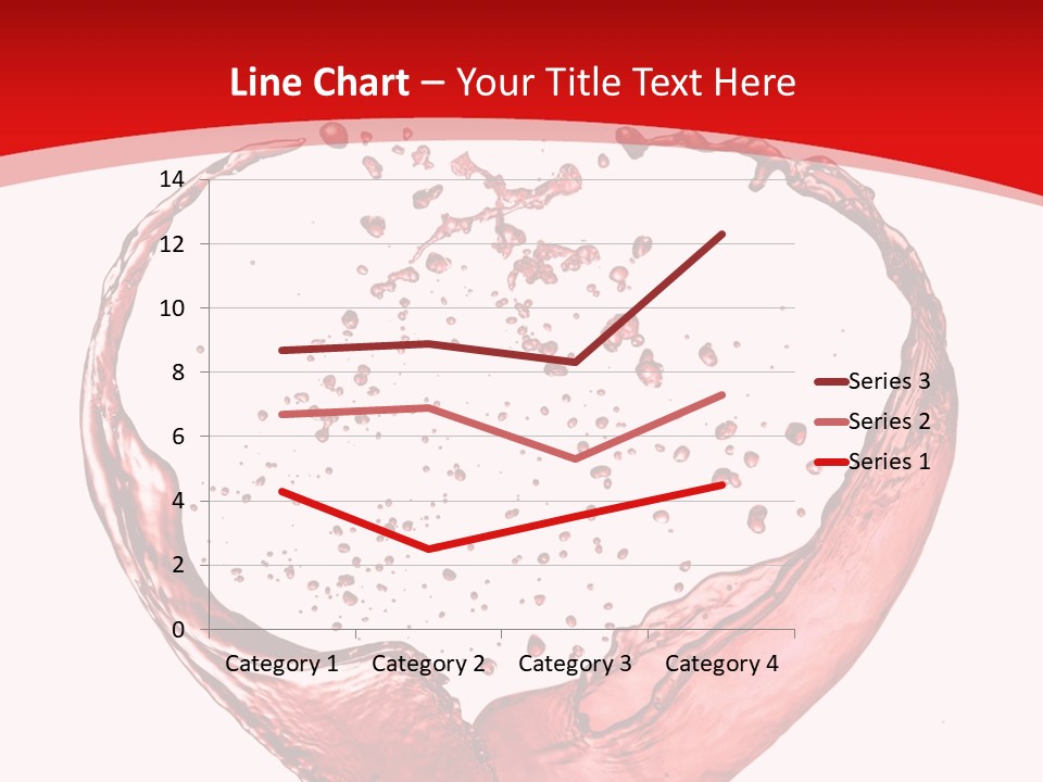 Isolated Splash Love PowerPoint Template