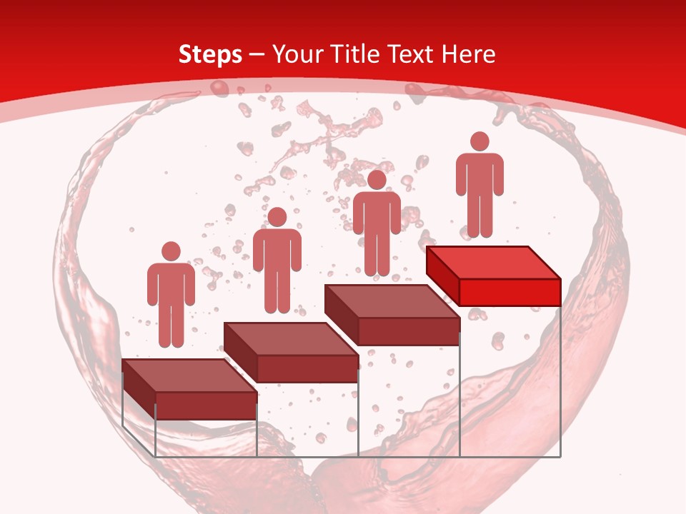 Isolated Splash Love PowerPoint Template