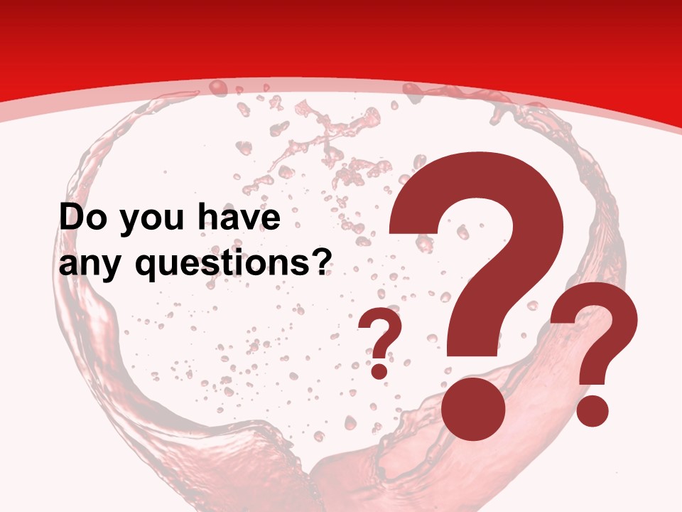 Isolated Splash Love PowerPoint Template