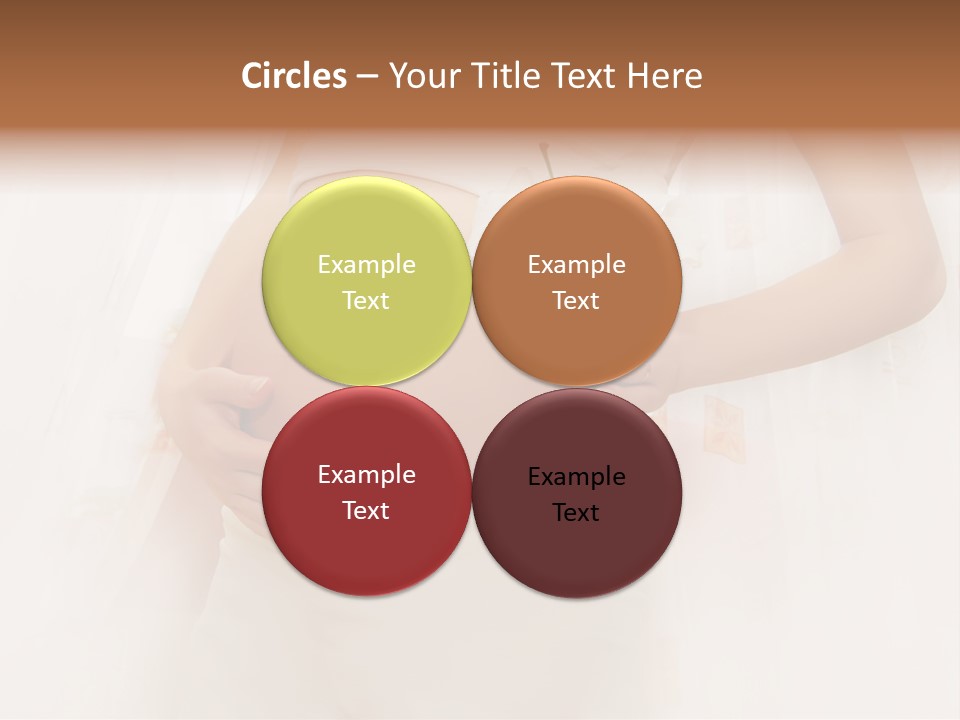 Birthing Pregnancy Pink PowerPoint Template