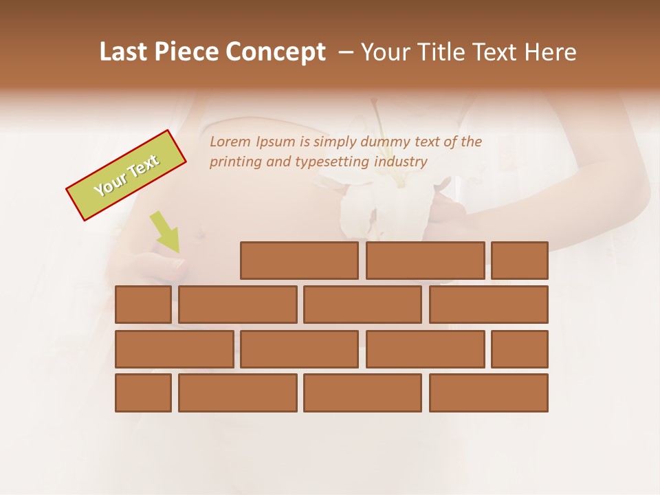 Birthing Pregnancy Pink PowerPoint Template