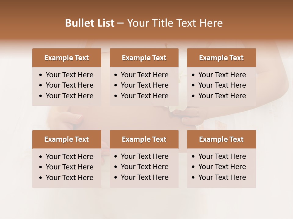 Birthing Pregnancy Pink PowerPoint Template