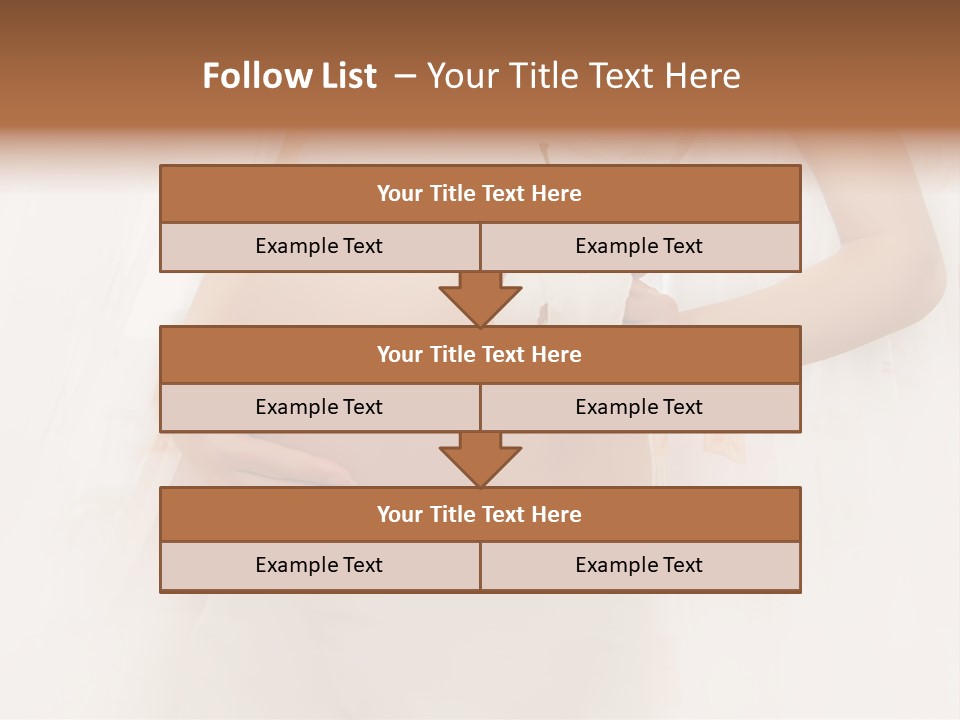 Birthing Pregnancy Pink PowerPoint Template