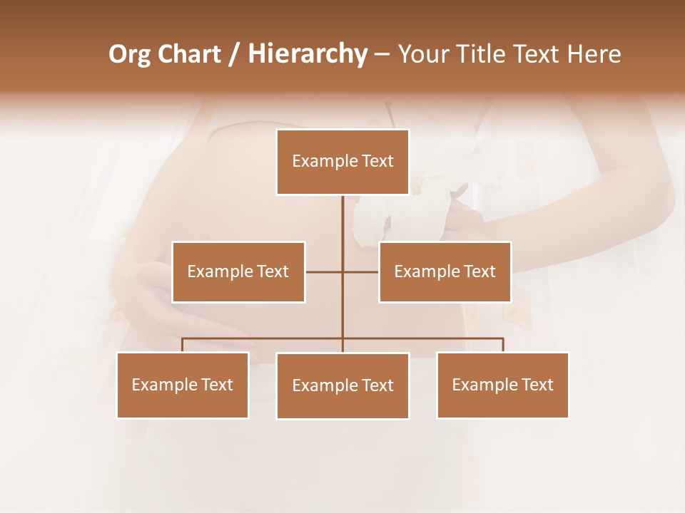 Birthing Pregnancy Pink PowerPoint Template