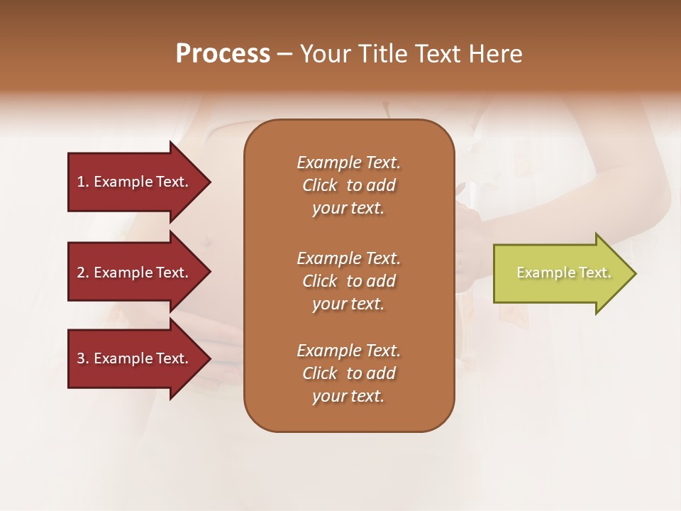 Birthing Pregnancy Pink PowerPoint Template