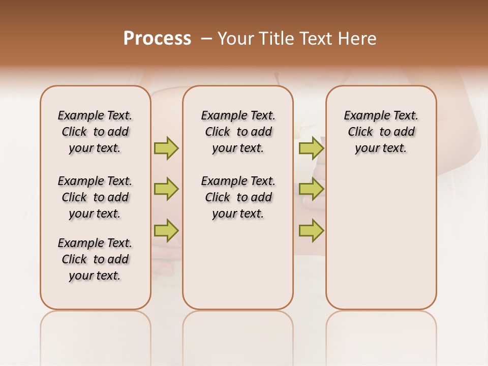 Birthing Pregnancy Pink PowerPoint Template