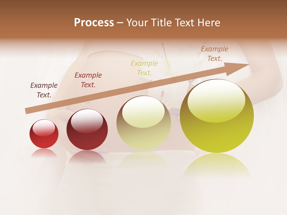 Birthing Pregnancy Pink PowerPoint Template