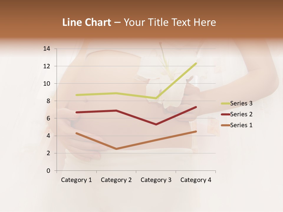 Birthing Pregnancy Pink PowerPoint Template