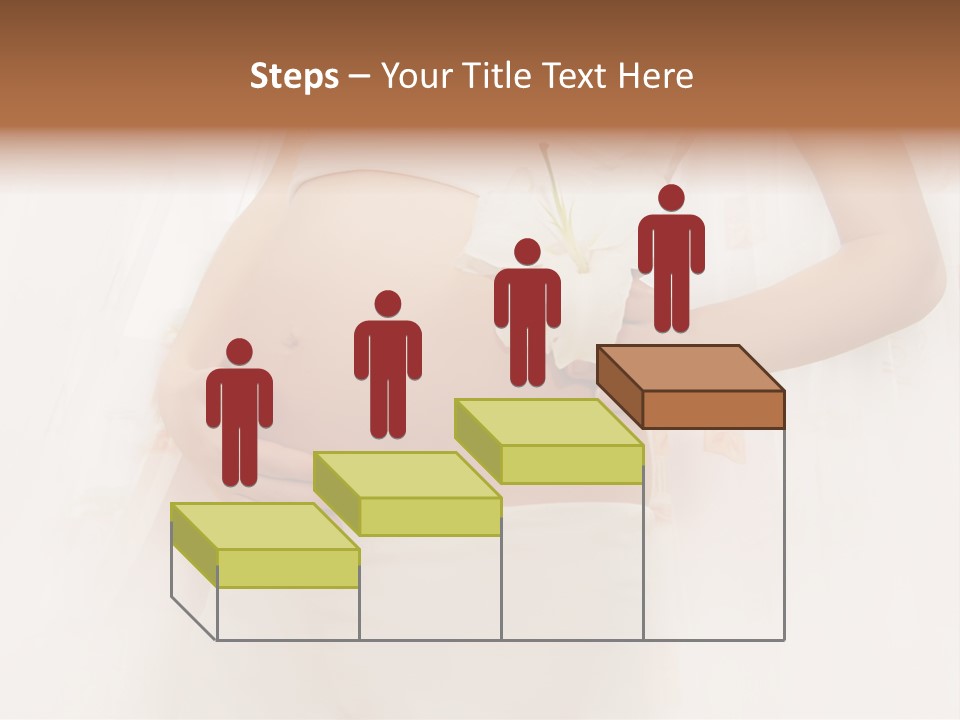 Birthing Pregnancy Pink PowerPoint Template