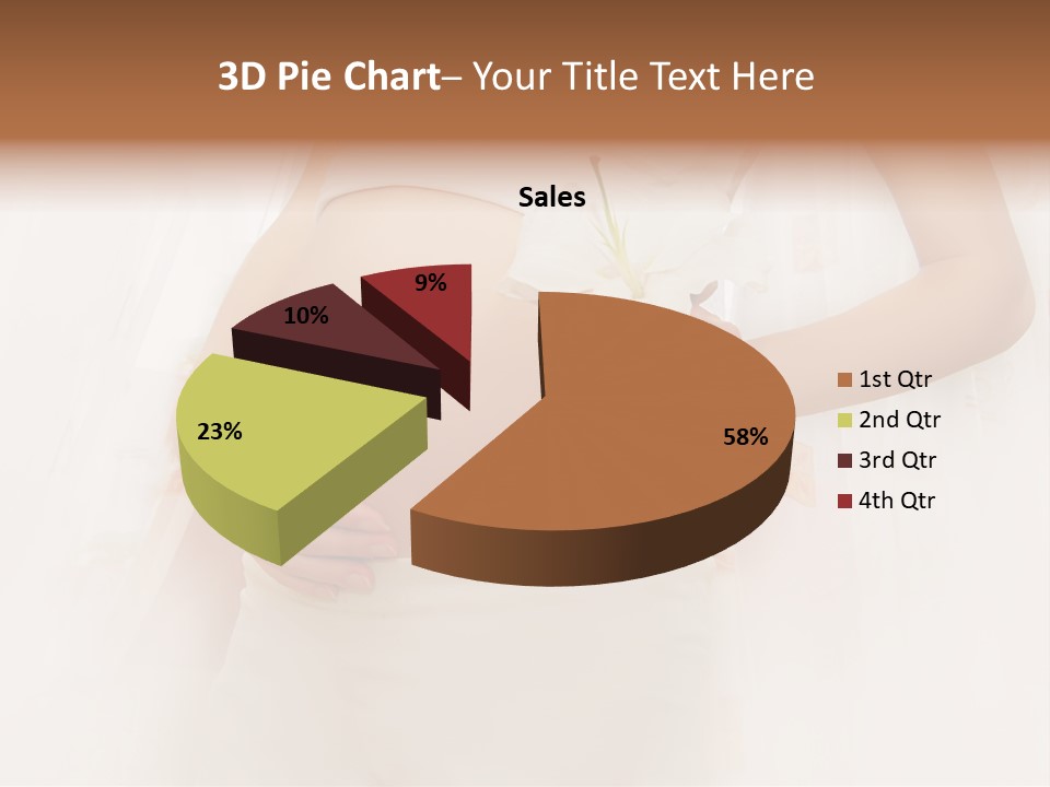 Birthing Pregnancy Pink PowerPoint Template