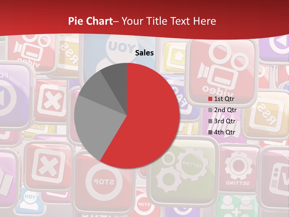Computing Network Color PowerPoint Template