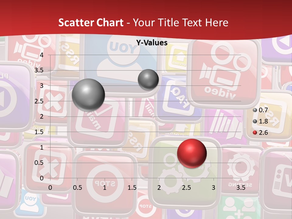 Computing Network Color PowerPoint Template