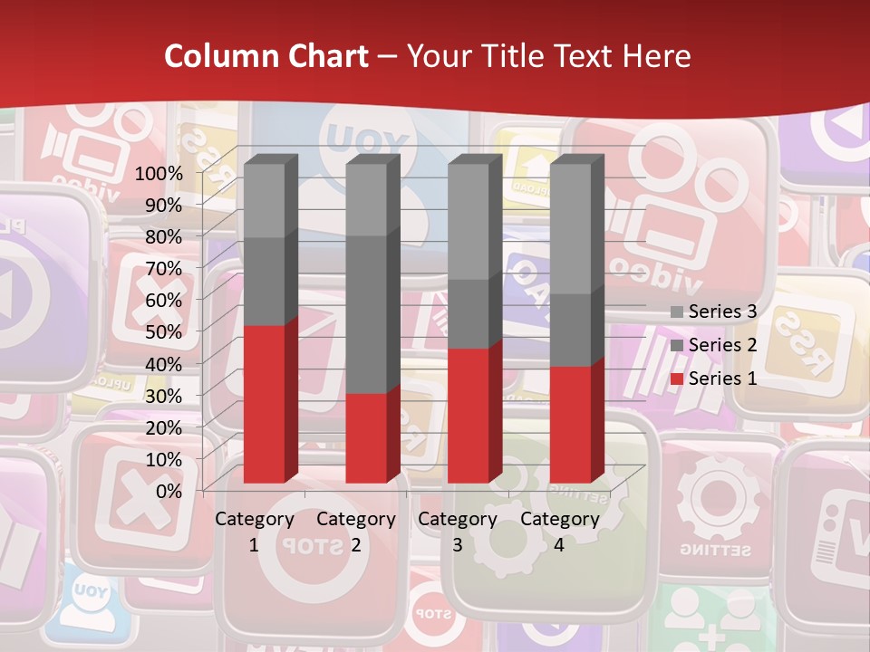 Computing Network Color PowerPoint Template