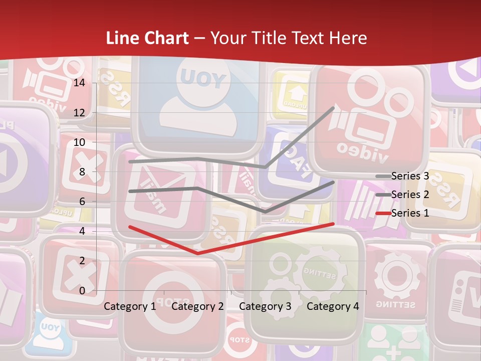 Computing Network Color PowerPoint Template