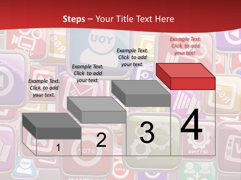Computing Network Color PowerPoint Template