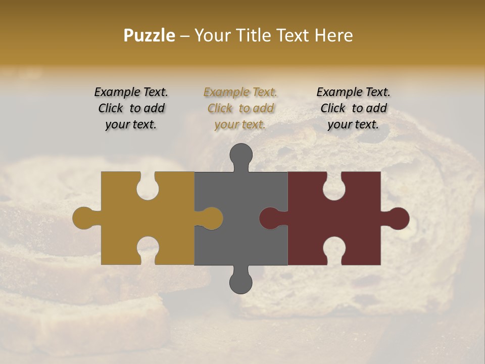 Flour Organic Bread PowerPoint Template