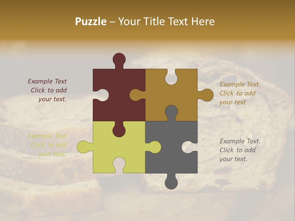 Flour Organic Bread PowerPoint Template