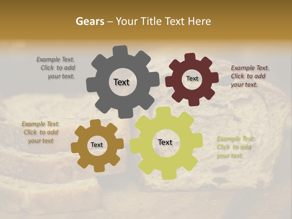 Flour Organic Bread PowerPoint Template