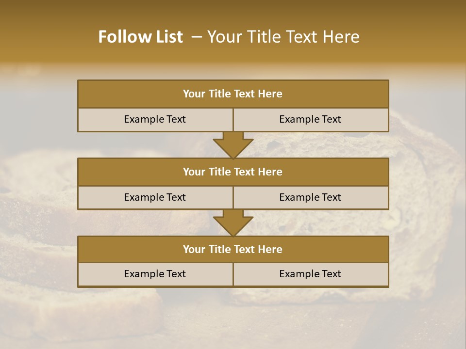 Flour Organic Bread PowerPoint Template