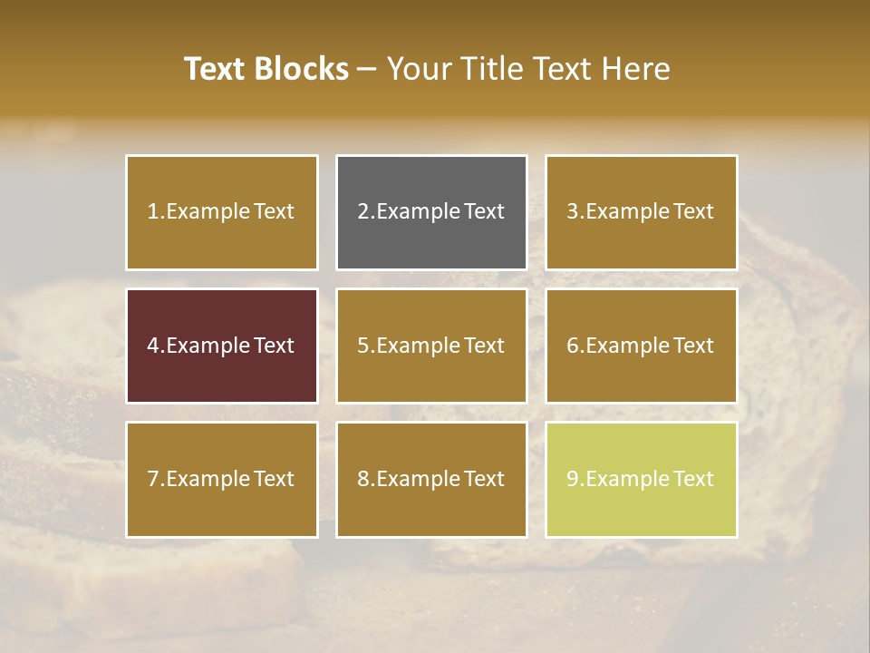 Flour Organic Bread PowerPoint Template