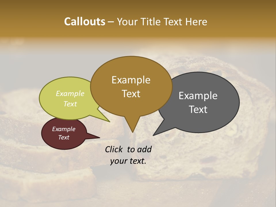 Flour Organic Bread PowerPoint Template