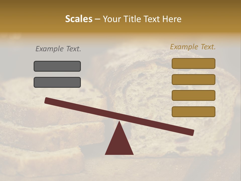 Flour Organic Bread PowerPoint Template