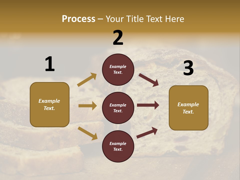 Flour Organic Bread PowerPoint Template