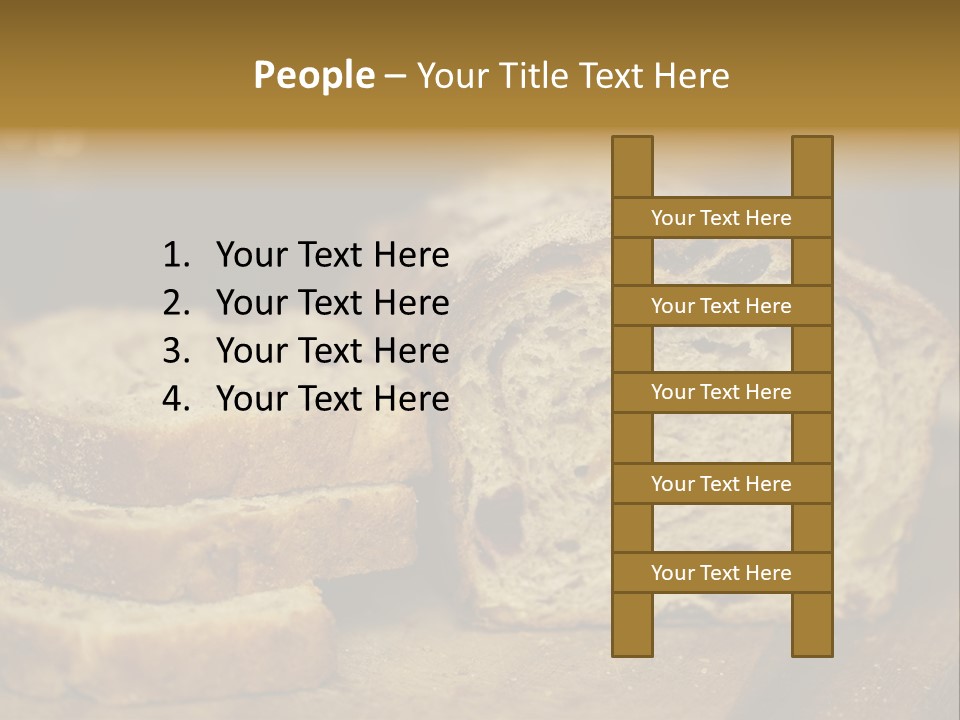 Flour Organic Bread PowerPoint Template