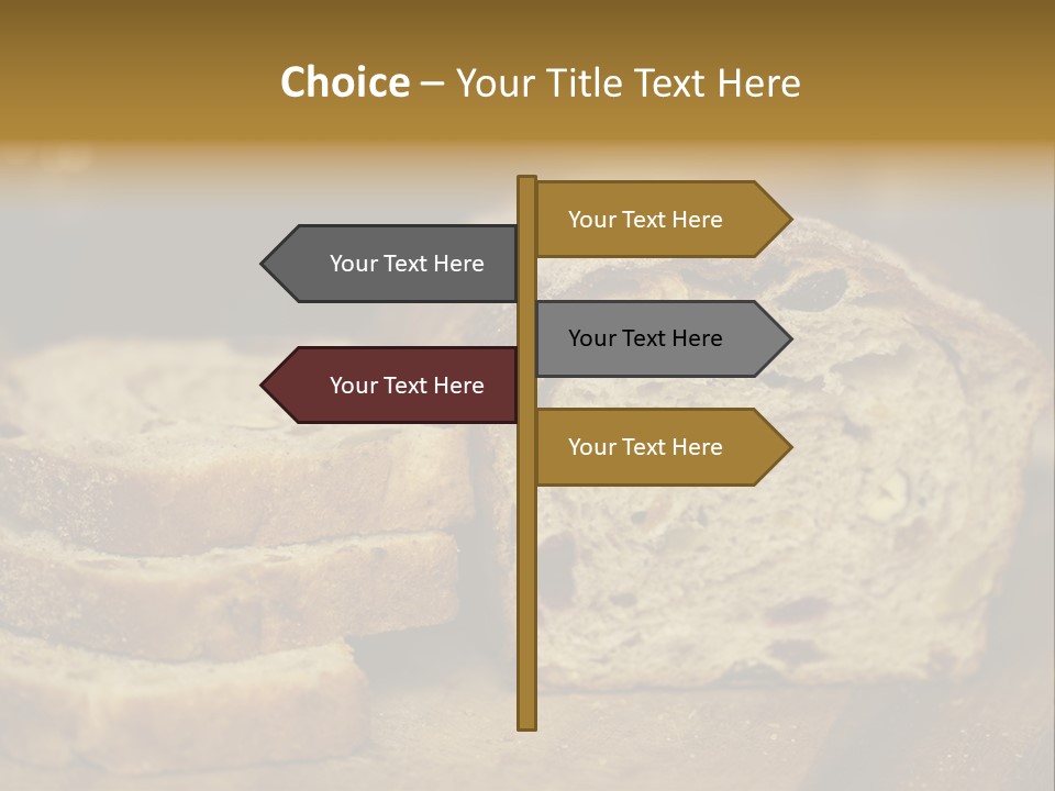 Flour Organic Bread PowerPoint Template
