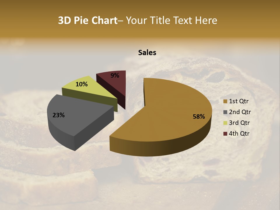 Flour Organic Bread PowerPoint Template