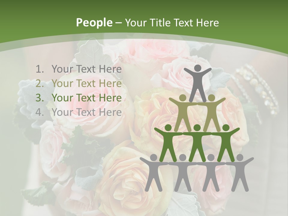 Love Celebrate Female PowerPoint Template