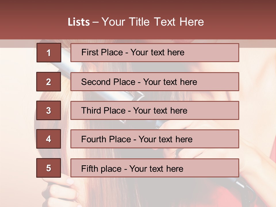 Lifestyle Girl Nice PowerPoint Template