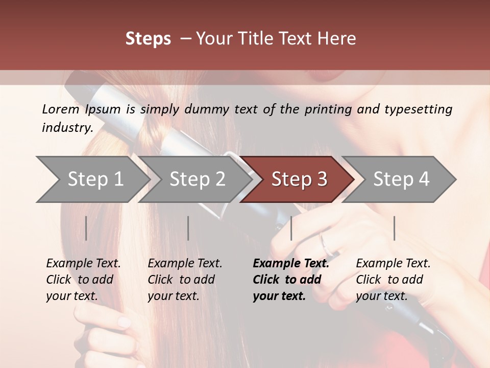 Lifestyle Girl Nice PowerPoint Template