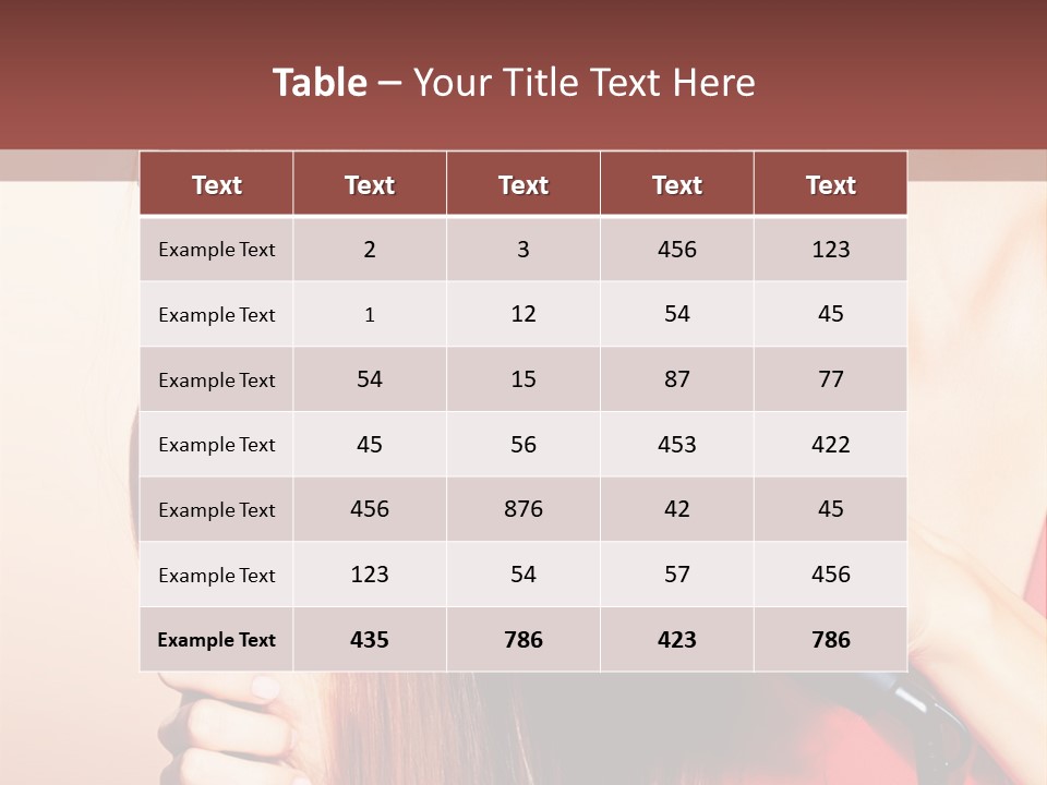 Lifestyle Girl Nice PowerPoint Template