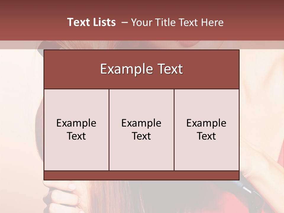 Lifestyle Girl Nice PowerPoint Template