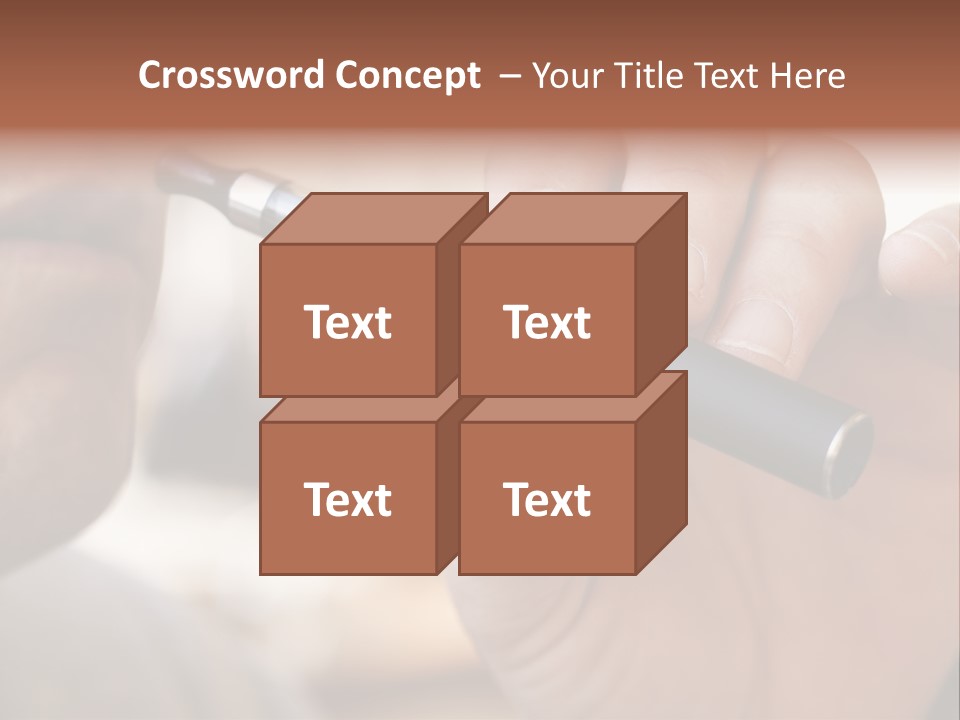 Tobacco Nicotine Inhaling PowerPoint Template
