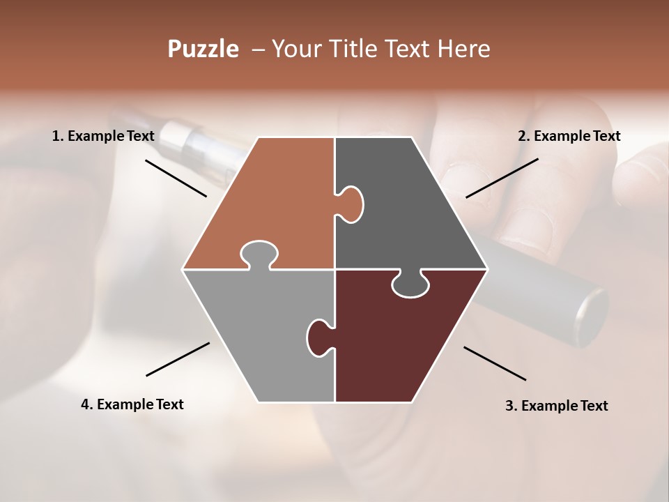 Tobacco Nicotine Inhaling PowerPoint Template