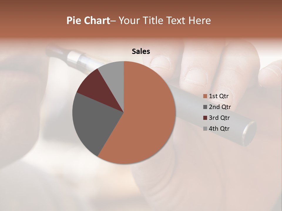 Tobacco Nicotine Inhaling PowerPoint Template