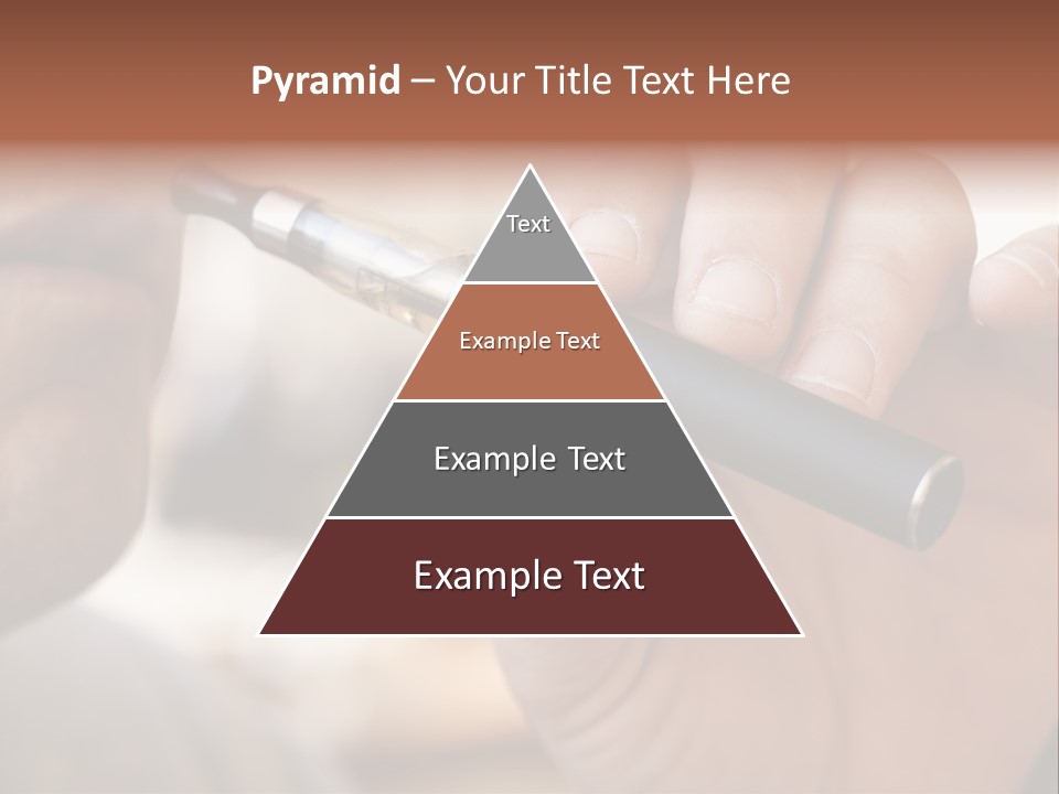 Tobacco Nicotine Inhaling PowerPoint Template