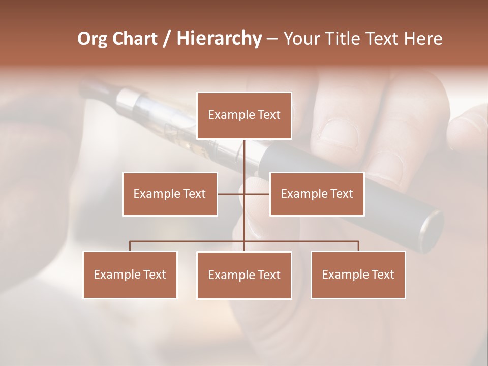 Tobacco Nicotine Inhaling PowerPoint Template