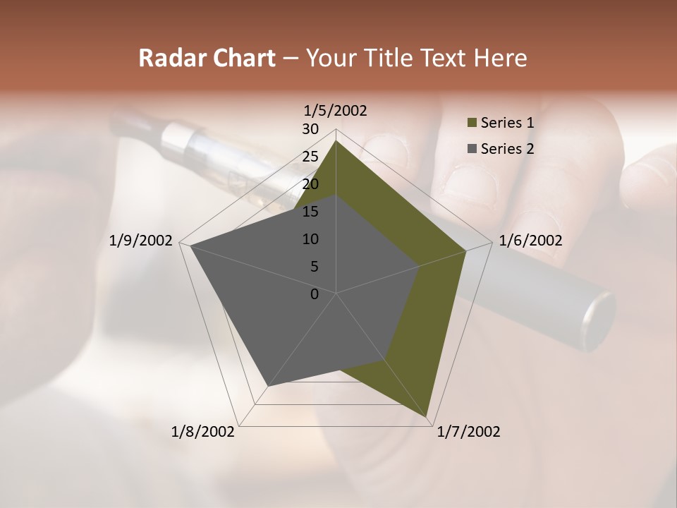 Tobacco Nicotine Inhaling PowerPoint Template