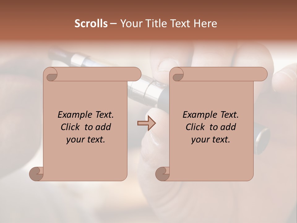 Tobacco Nicotine Inhaling PowerPoint Template
