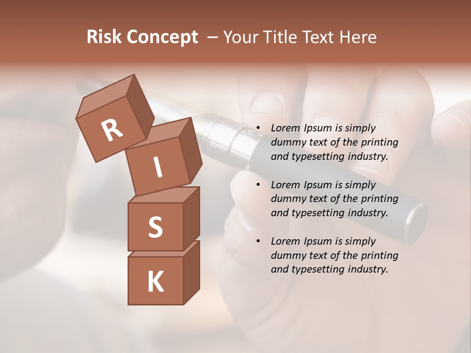 Tobacco Nicotine Inhaling PowerPoint Template