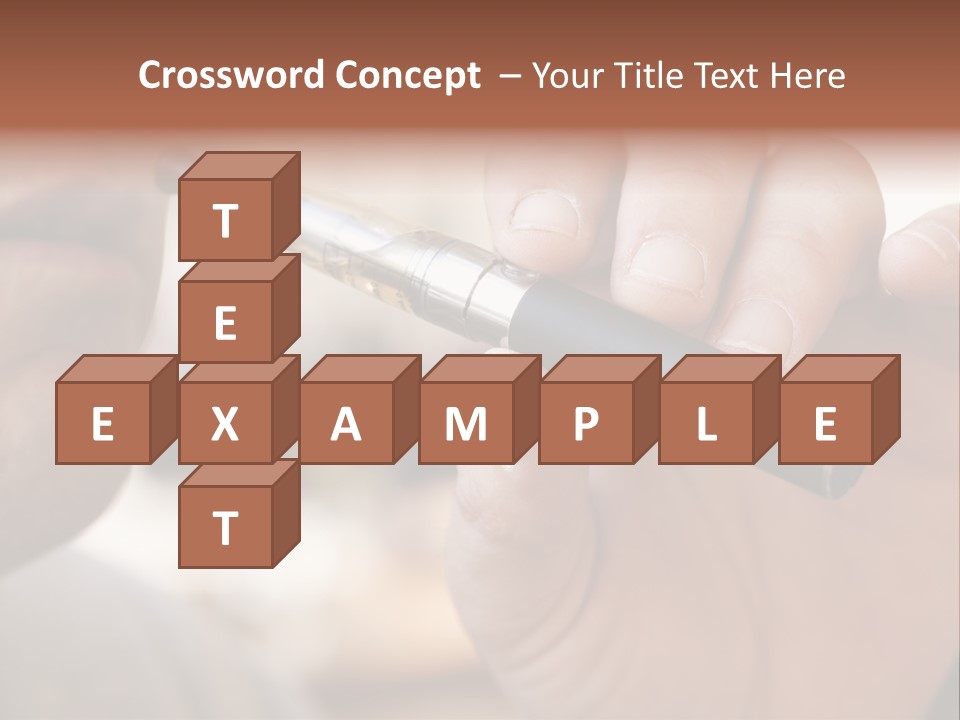 Tobacco Nicotine Inhaling PowerPoint Template